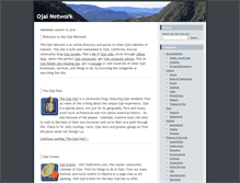 Tablet Screenshot of ojainetwork.com